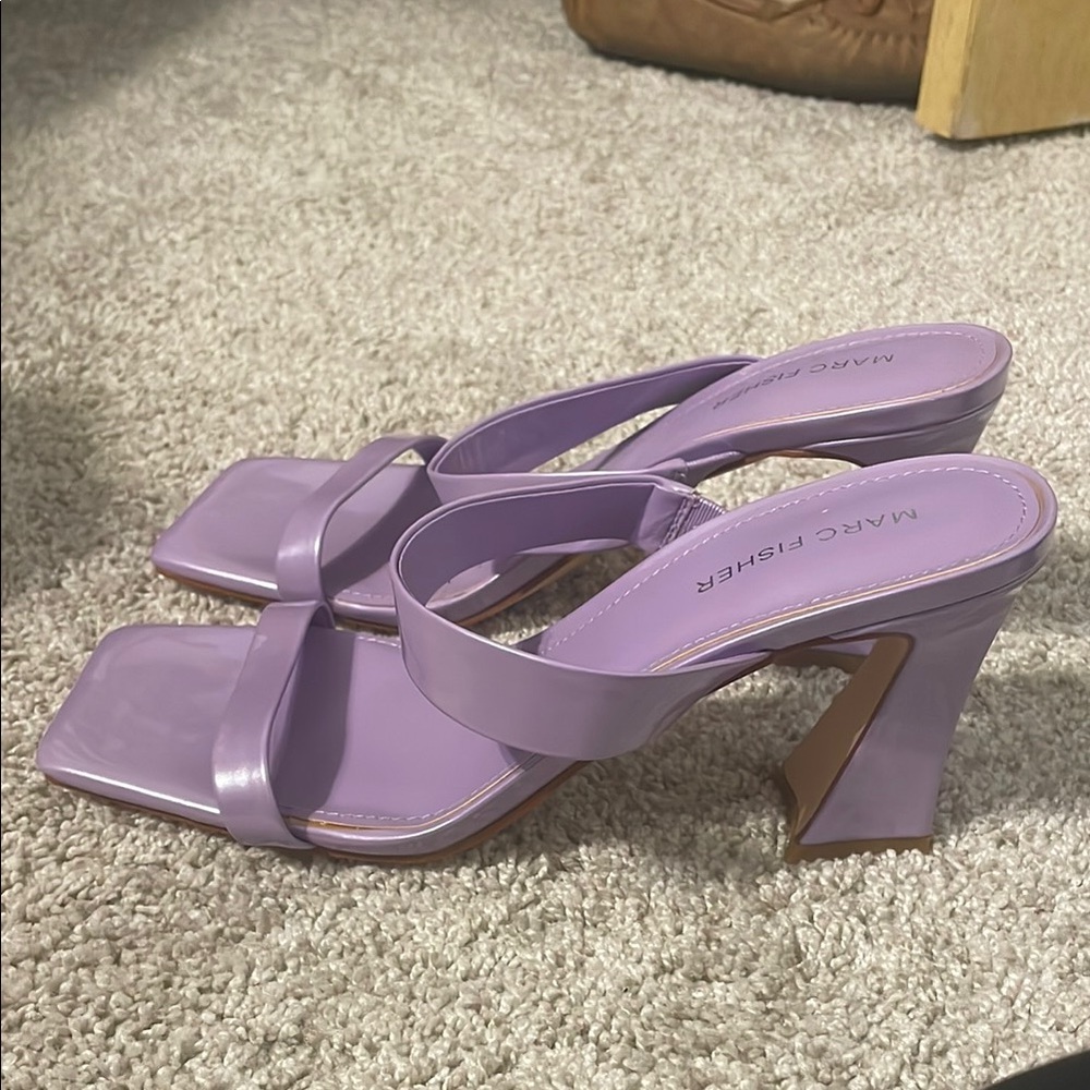 Marc Fisher Women's Purple Heeled Sandals